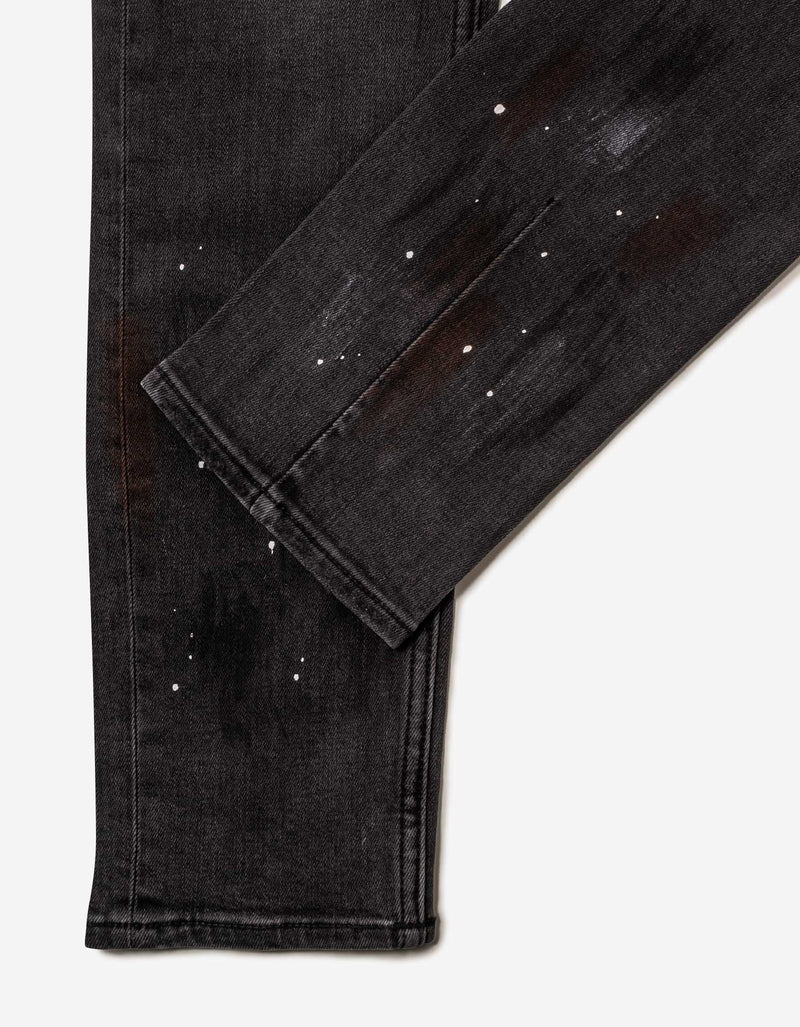 Rebel Skinny Haunt Art Rip Jeans