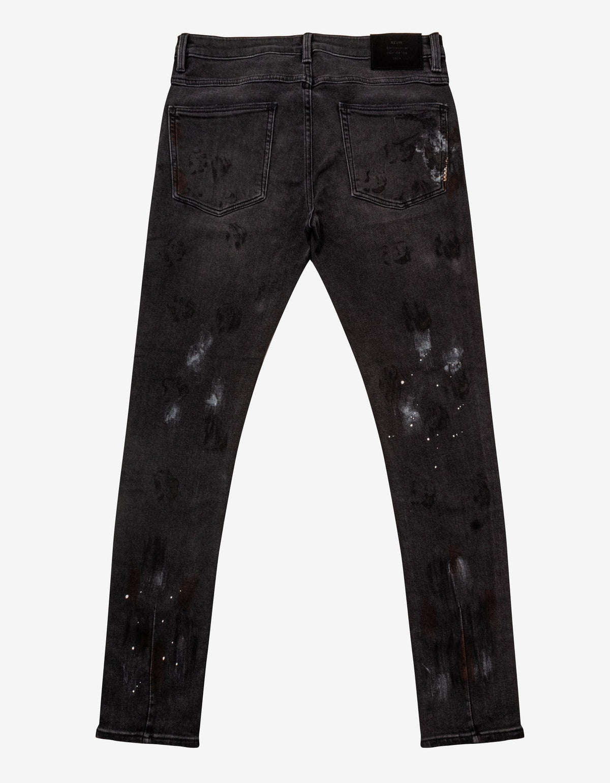 Rebel Skinny Haunt Art Rip Jeans