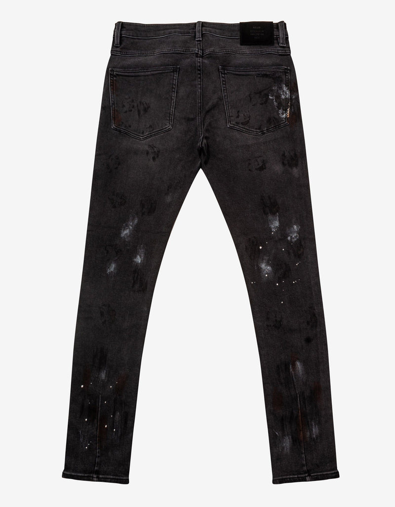 Rebel Skinny Haunt Art Rip Jeans