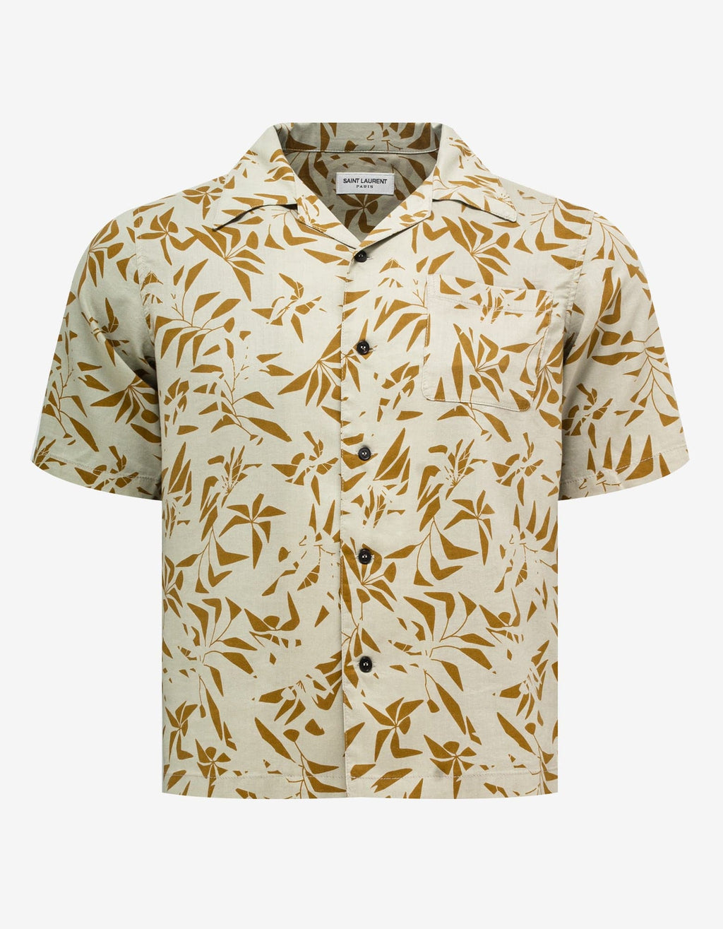 Saint Laurent Saint Laurent All-Over Print Hawaiian Shirt