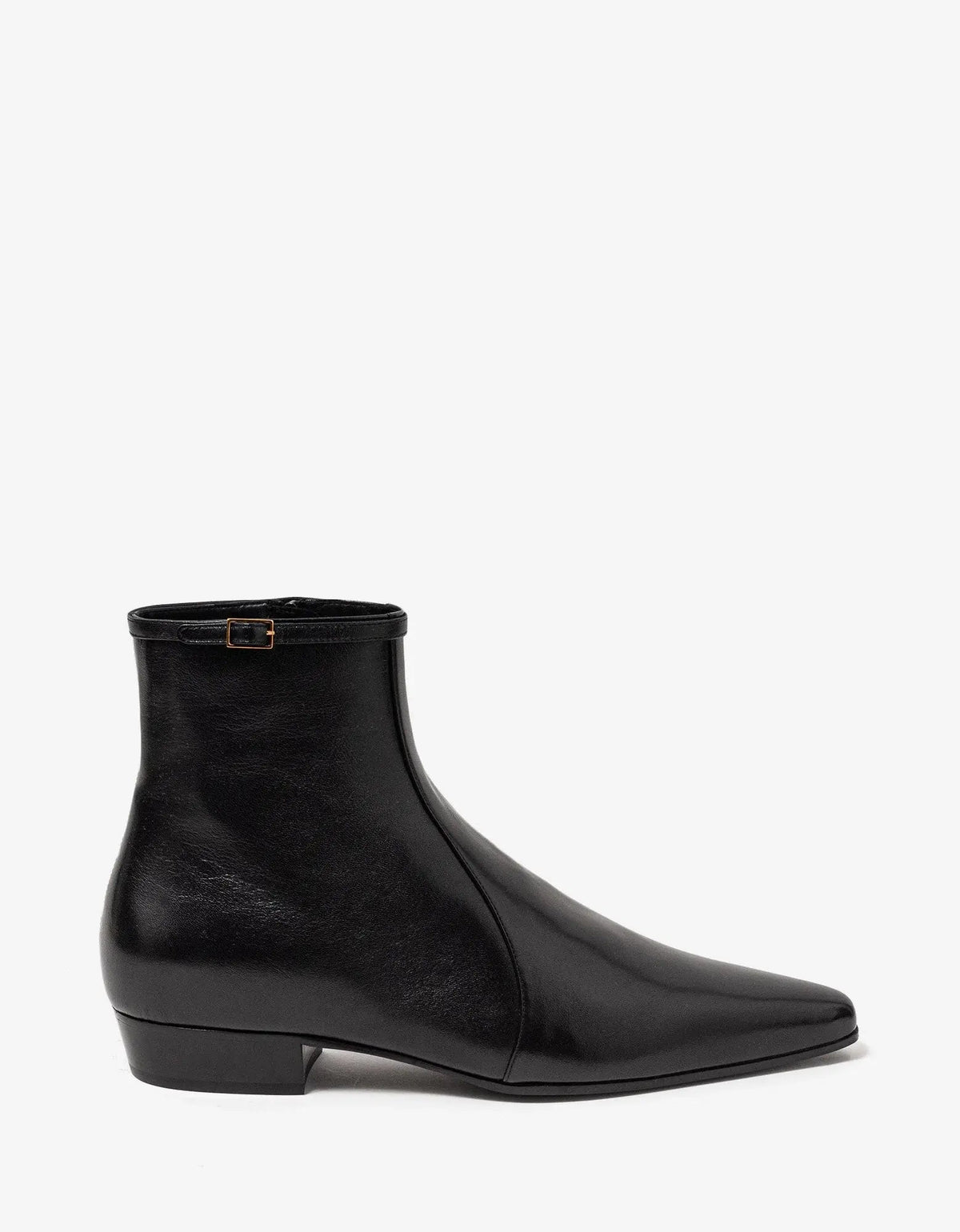 【SAINT LAURENT】ARSUN ZIPPED BOOTS Saint Laurent Arsun Black Ankle Boots – Zoo Fashions