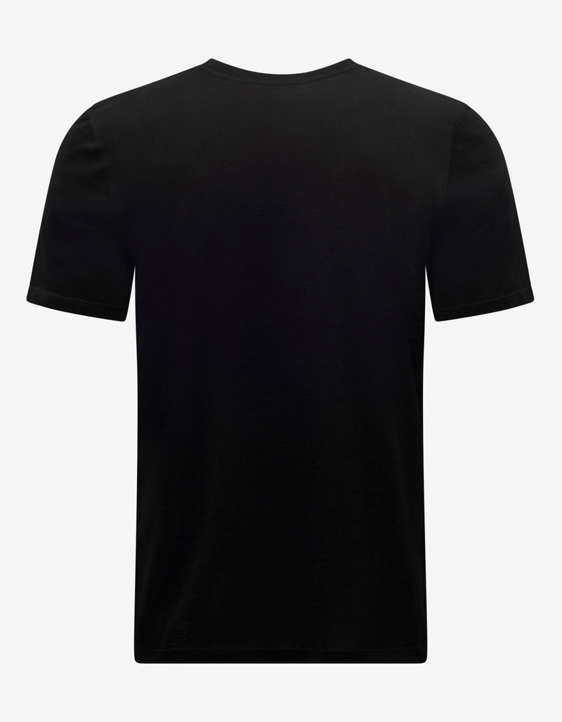 Saint Laurent Black Jacquard Saint Laurent T-Shirt