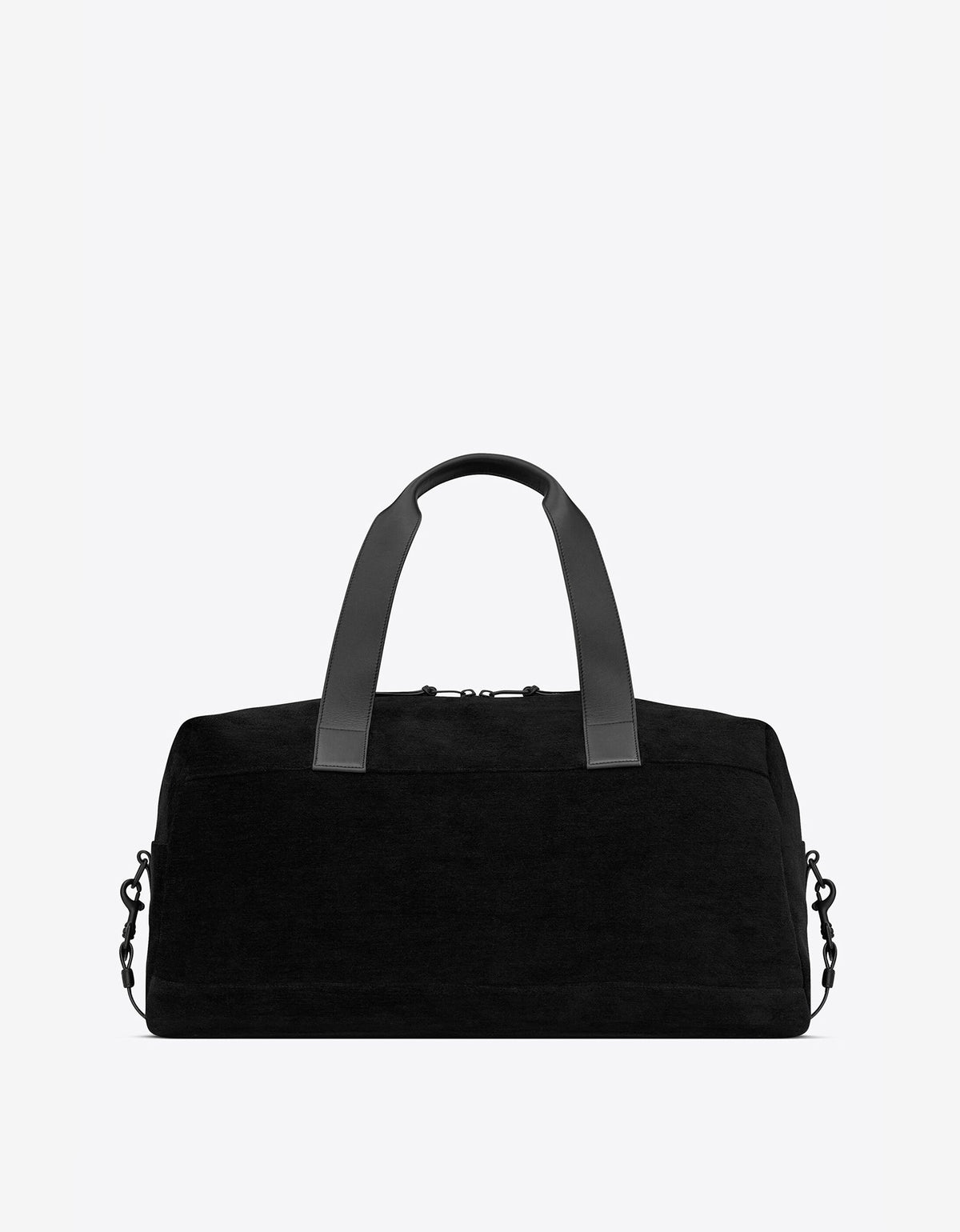 Saint Laurent Black Logo Duffle Bag