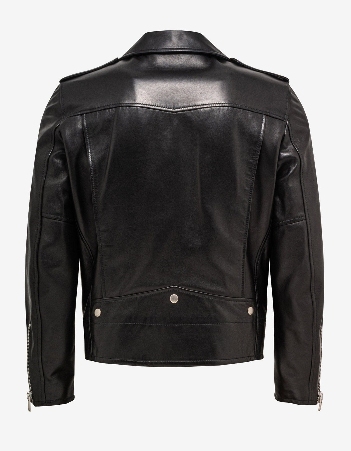 Saint Laurent Black Motorcycle Jacket