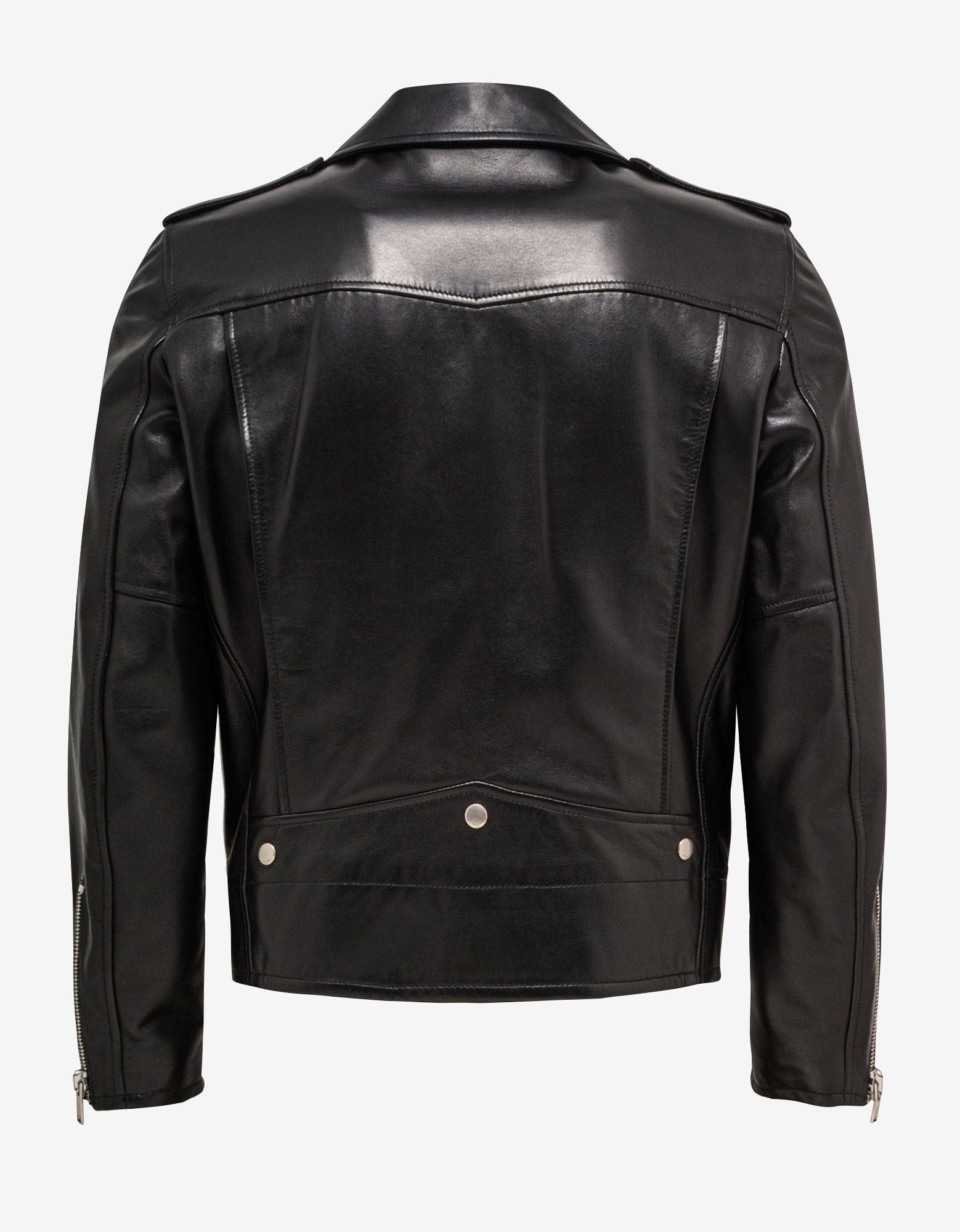 Saint Laurent Black Motorcycle Jacket – Zoo Fashions