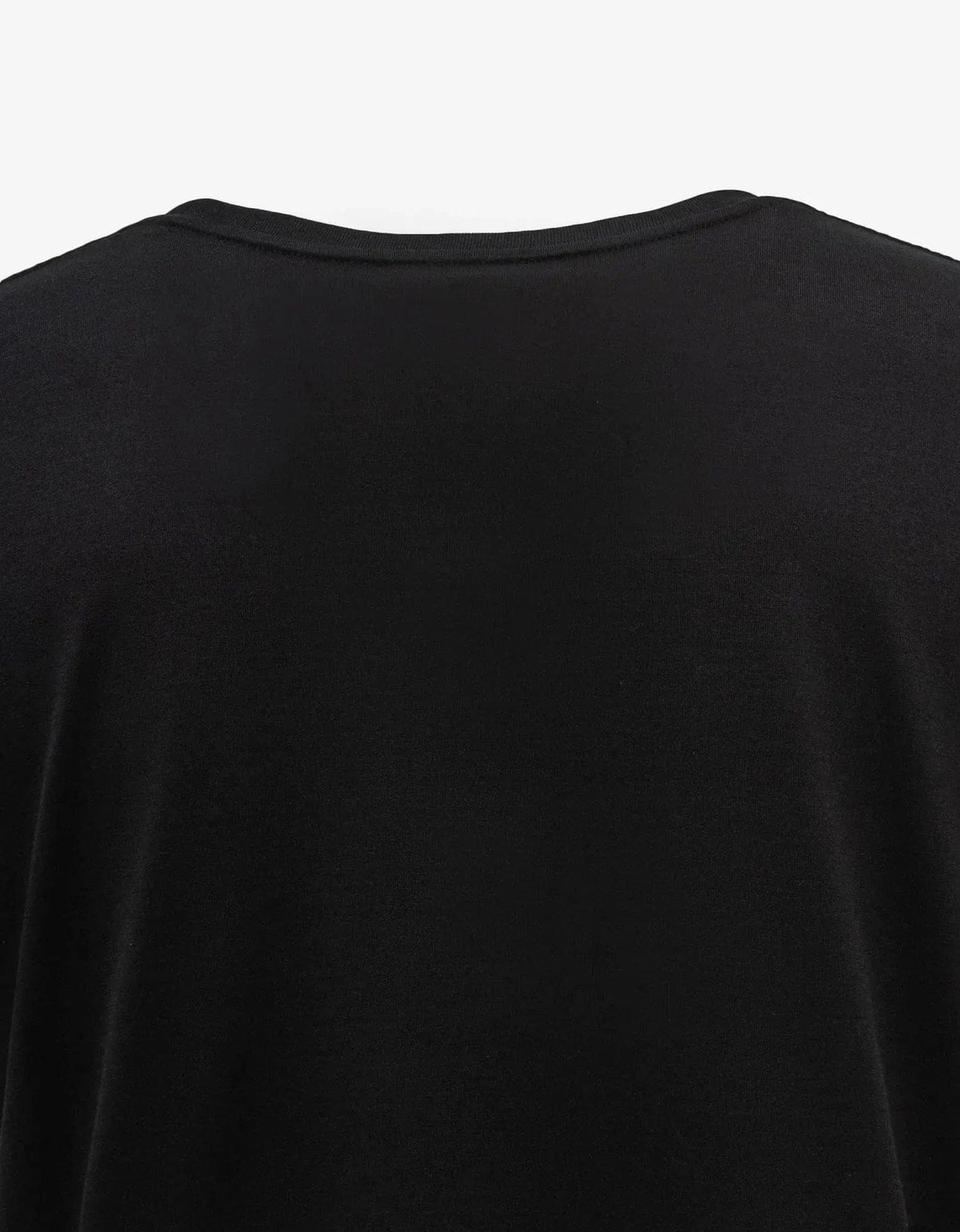 Saint Laurent Black Rive Gauche Logo T-Shirt