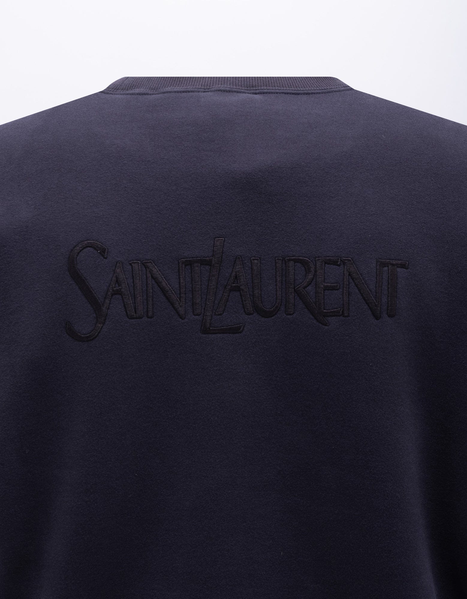 Saint Laurent Blue Logo Sweatshirt – Zoo Fashions