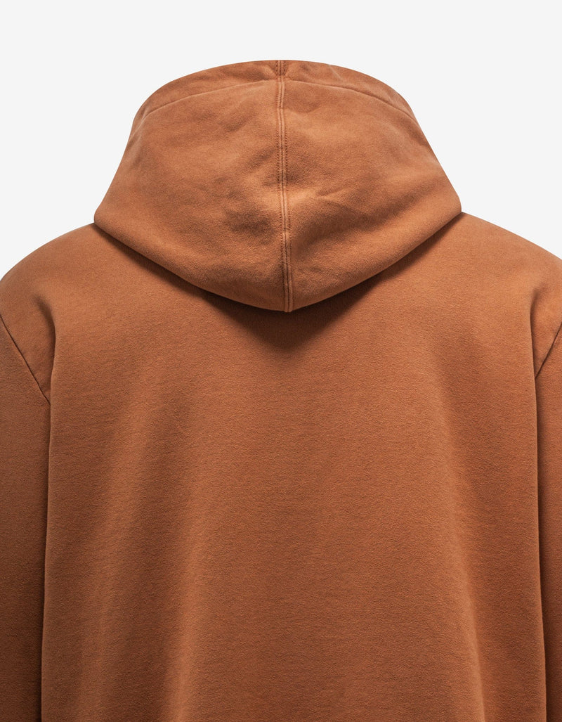 Saint Laurent Brown Logo Hoodie