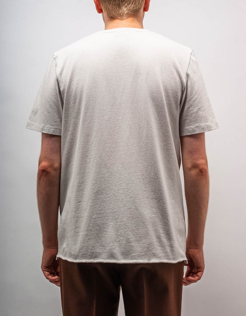 Saint Laurent Bruno V. Roels Paint Logo Rive Gauche T-Shirt