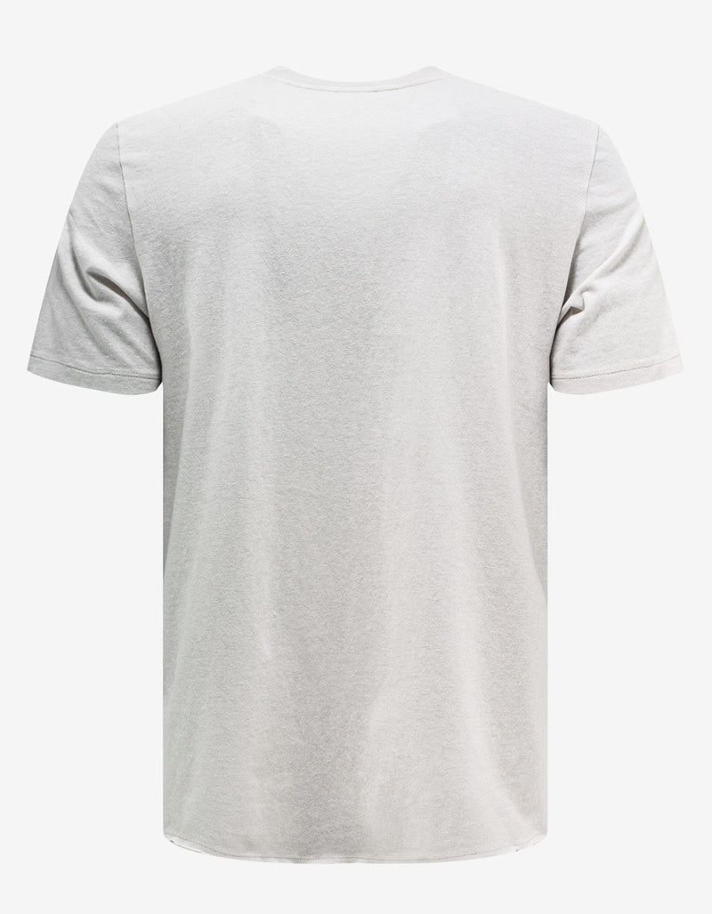 Saint Laurent Bruno V. Roels Paint Logo Rive Gauche T-Shirt
