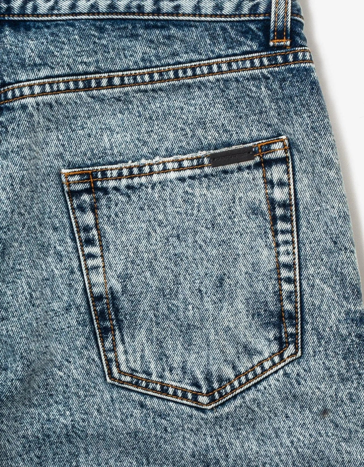 Saint Laurent Etienne Heavy Marble Blue Jeans