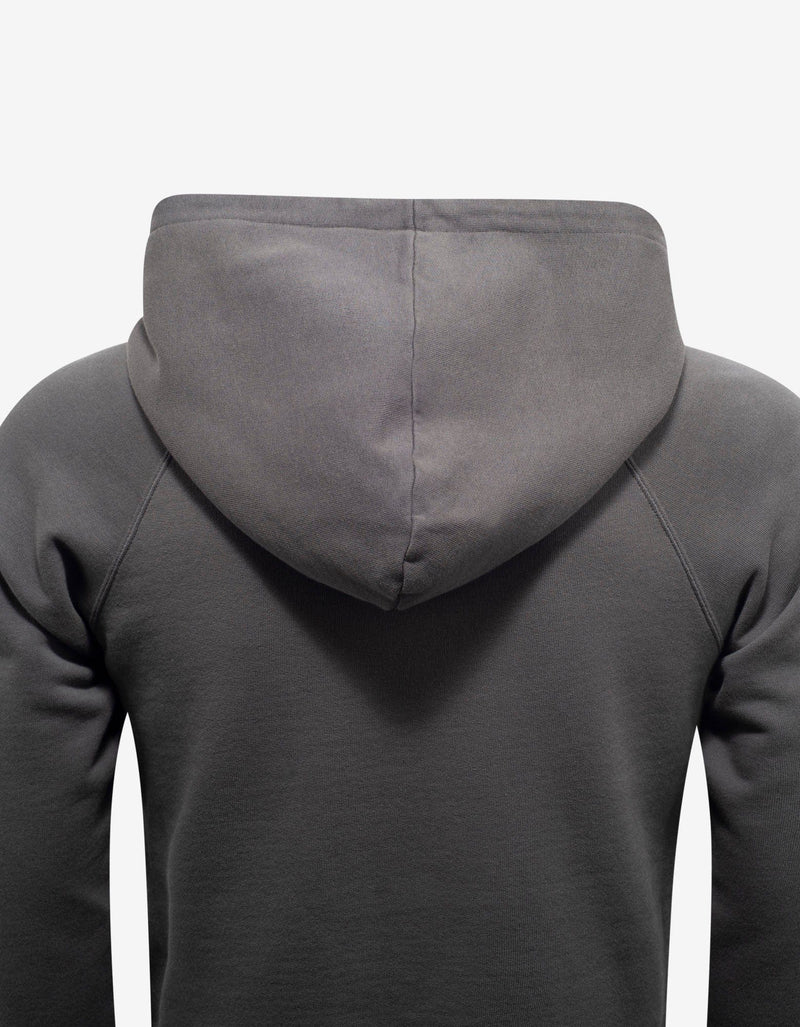Saint Laurent Grey Malibu Palm Print Hoodie