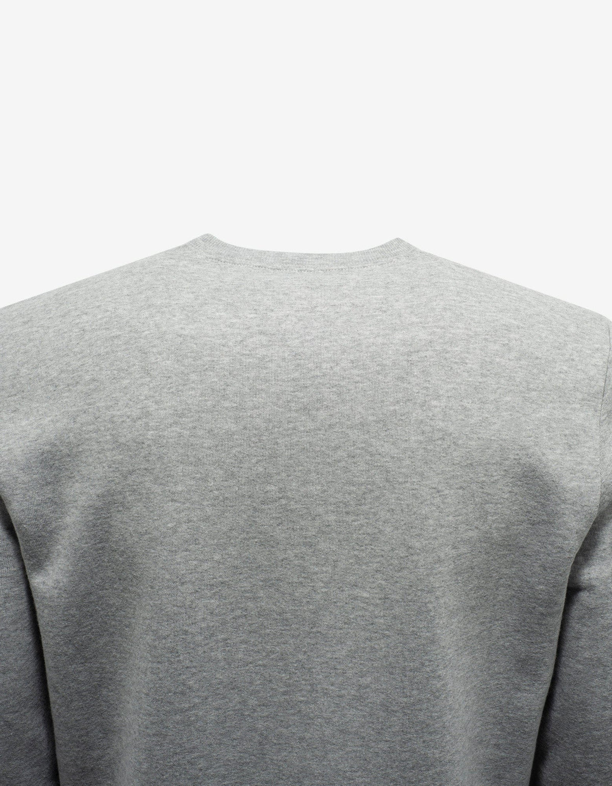 Saint Laurent Grey Marl Malibu Print Sweatshirt