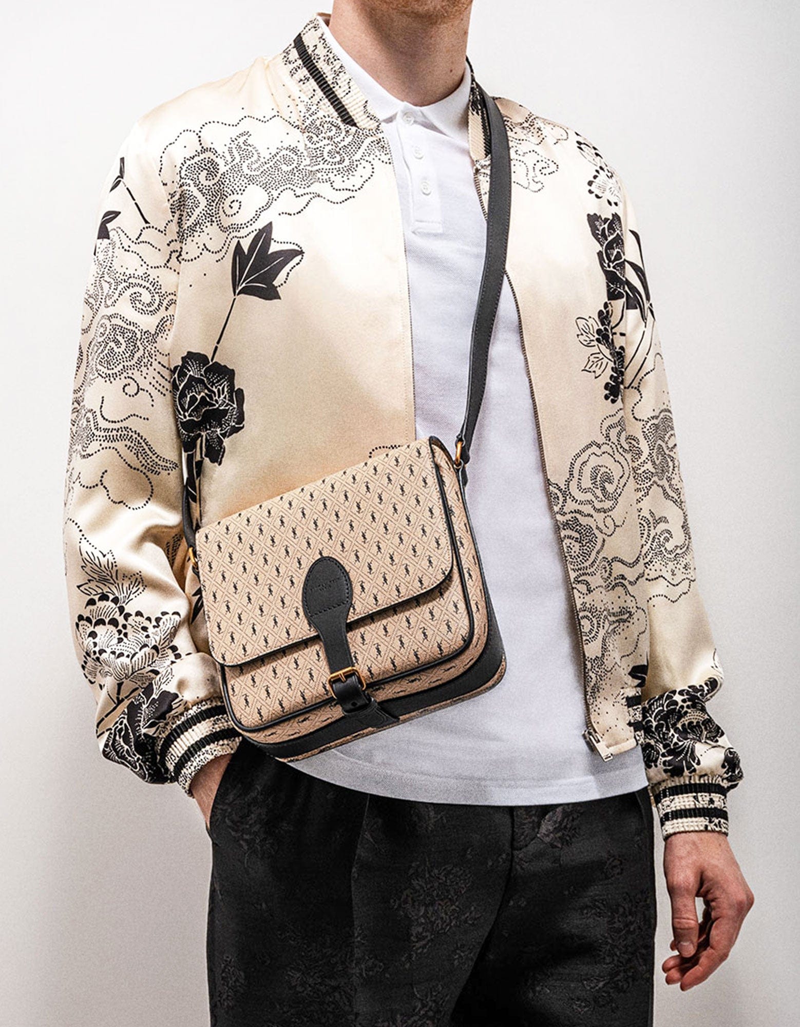 Saint Laurent Le Monogramme Medium Buckle Satchel – Zoo Fashions