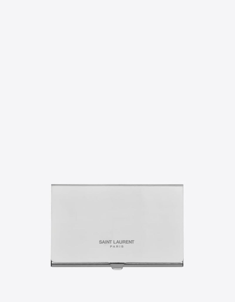 Saint Laurent Metal Card Case
