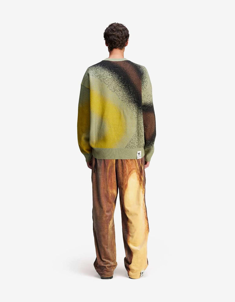 SFTM x Adidas 004 Green Fully Fashion Knit Sweatshirt