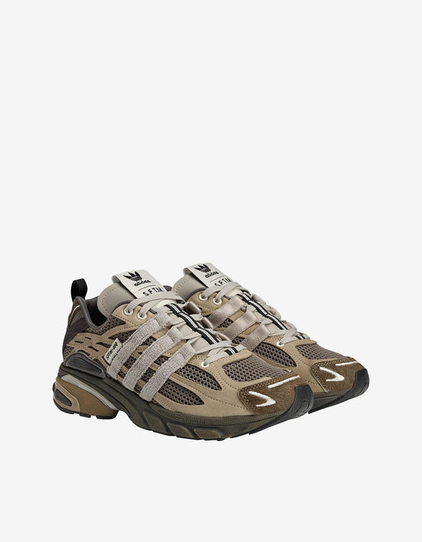 SFTM x Adidas 005 Brown Adistar Cushion Trainers