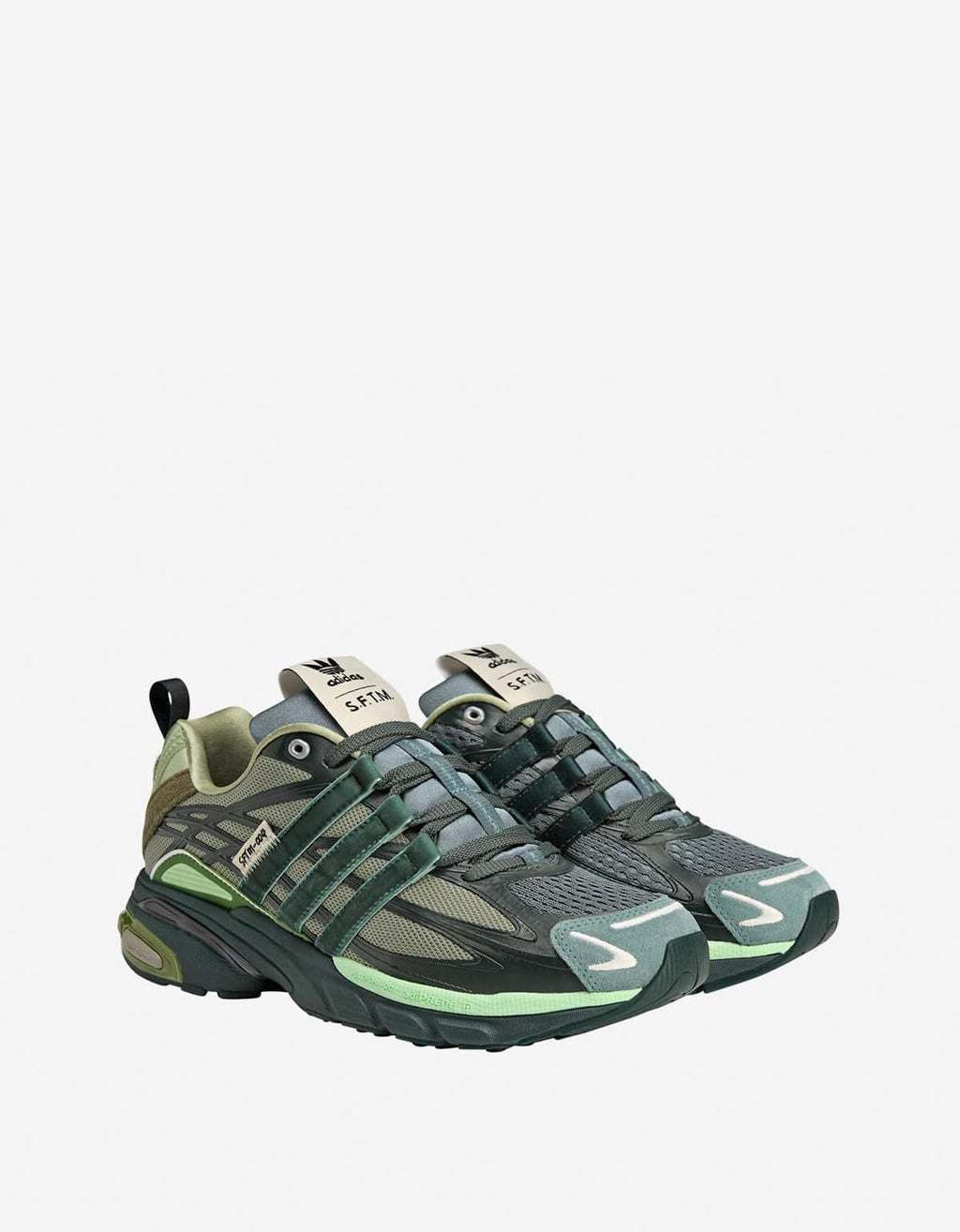 SFTM x Adidas SFTM-004 Green Adistar Cushion Trainers – Zoo Fashions