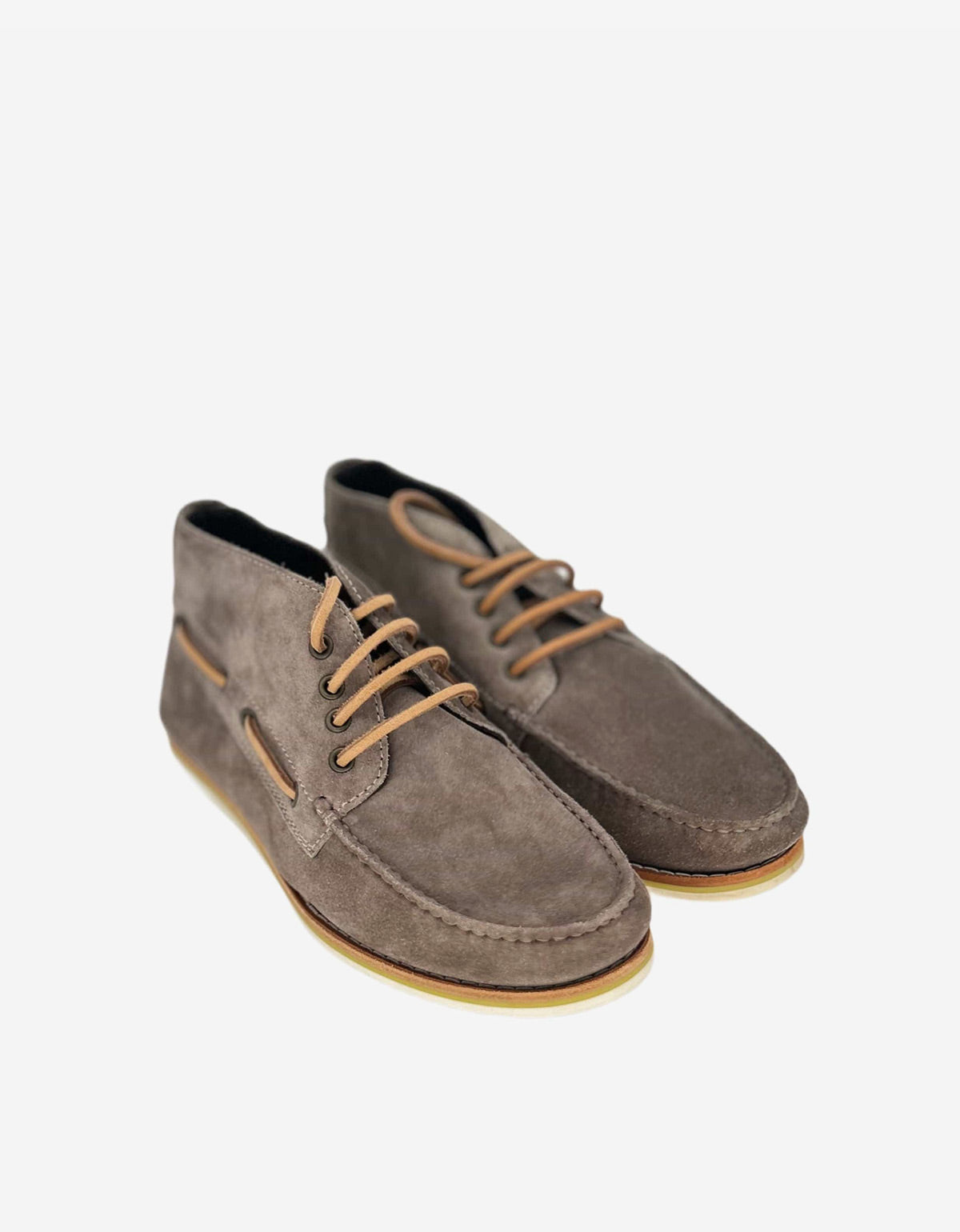 Lanvin Beige Suede Moccasin Boots AM5BBOBVVL6A1 6 BEIGE