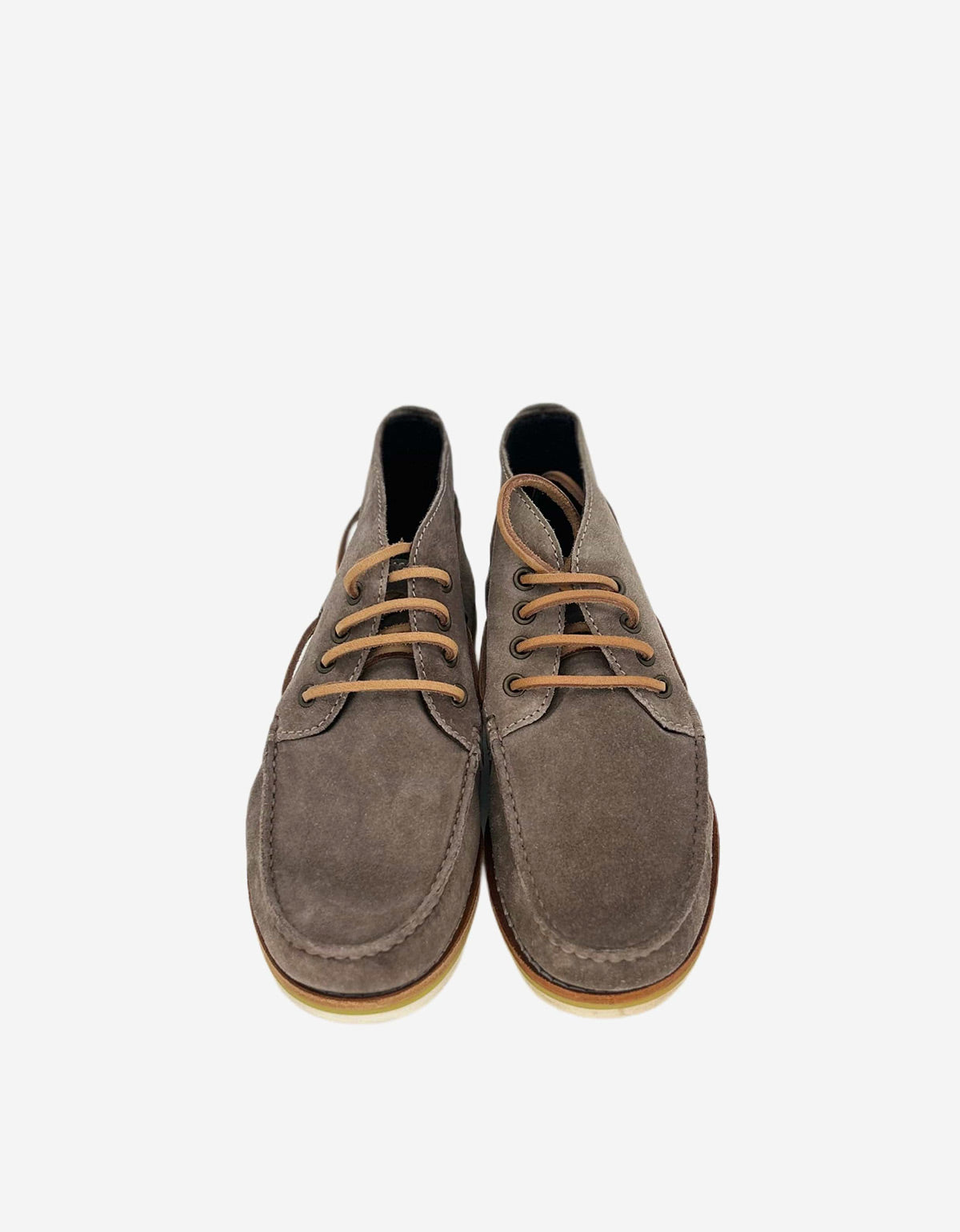 Lanvin Beige Suede Moccasin Boots AM5BBOBVVL6A1 6 BEIGE