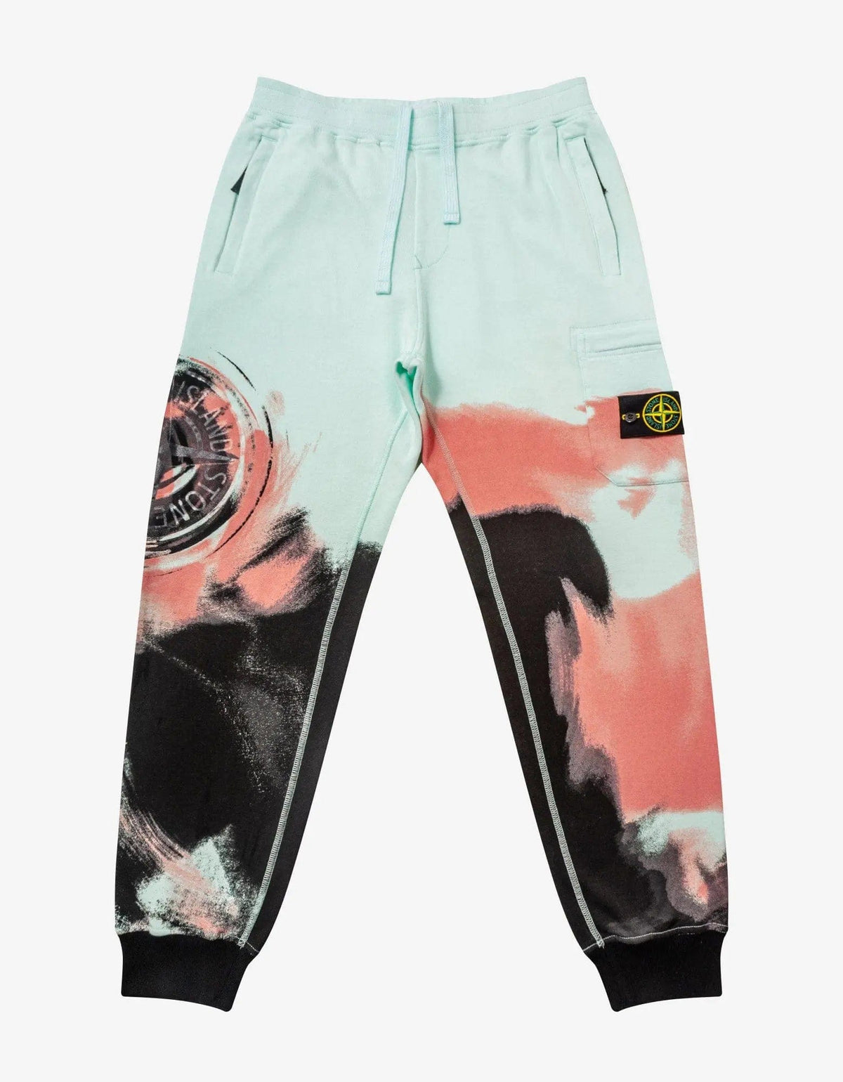 Stone island garment dyed sweatpants sale