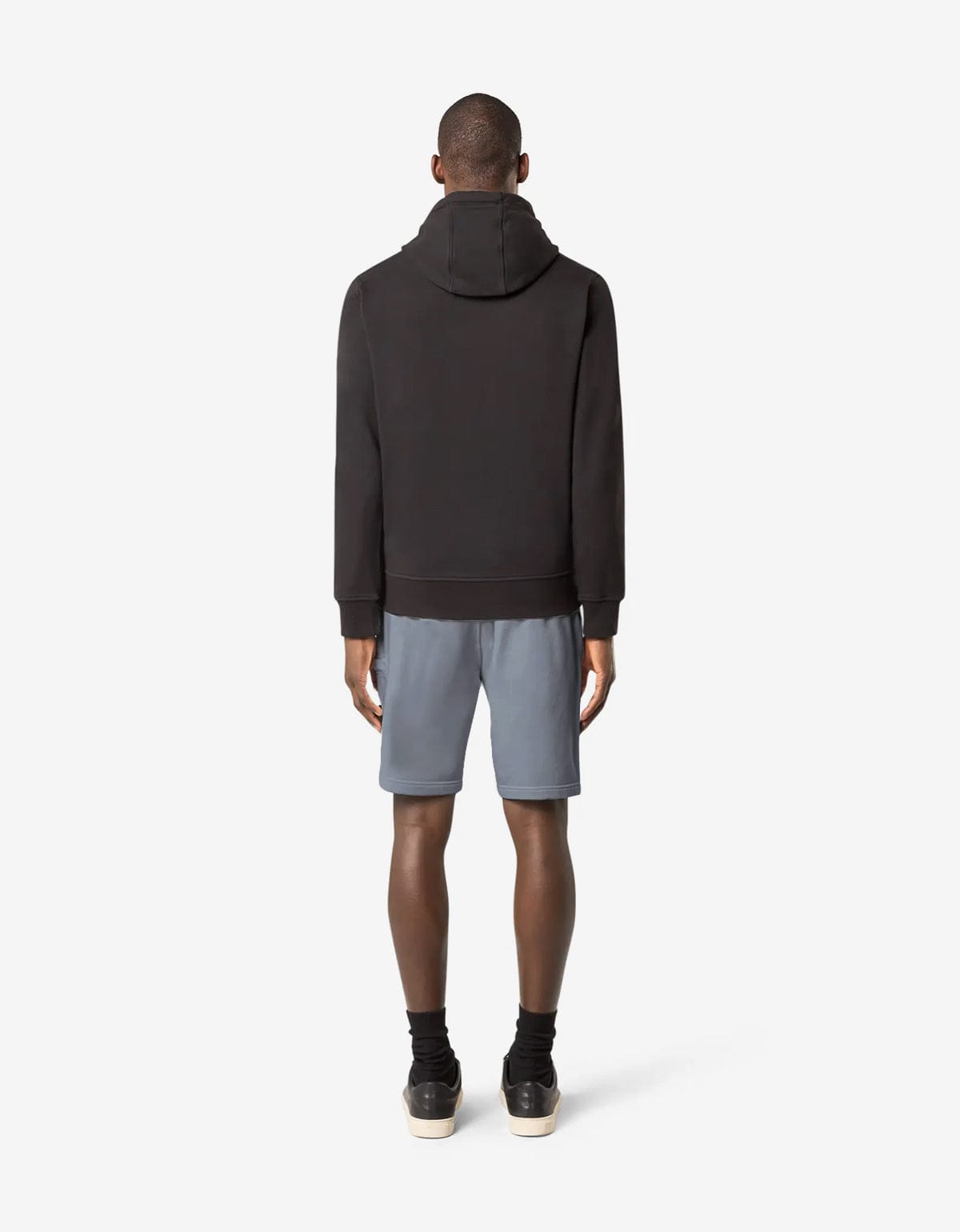 Stone Island Avio Blue Cargo Sweat Shorts