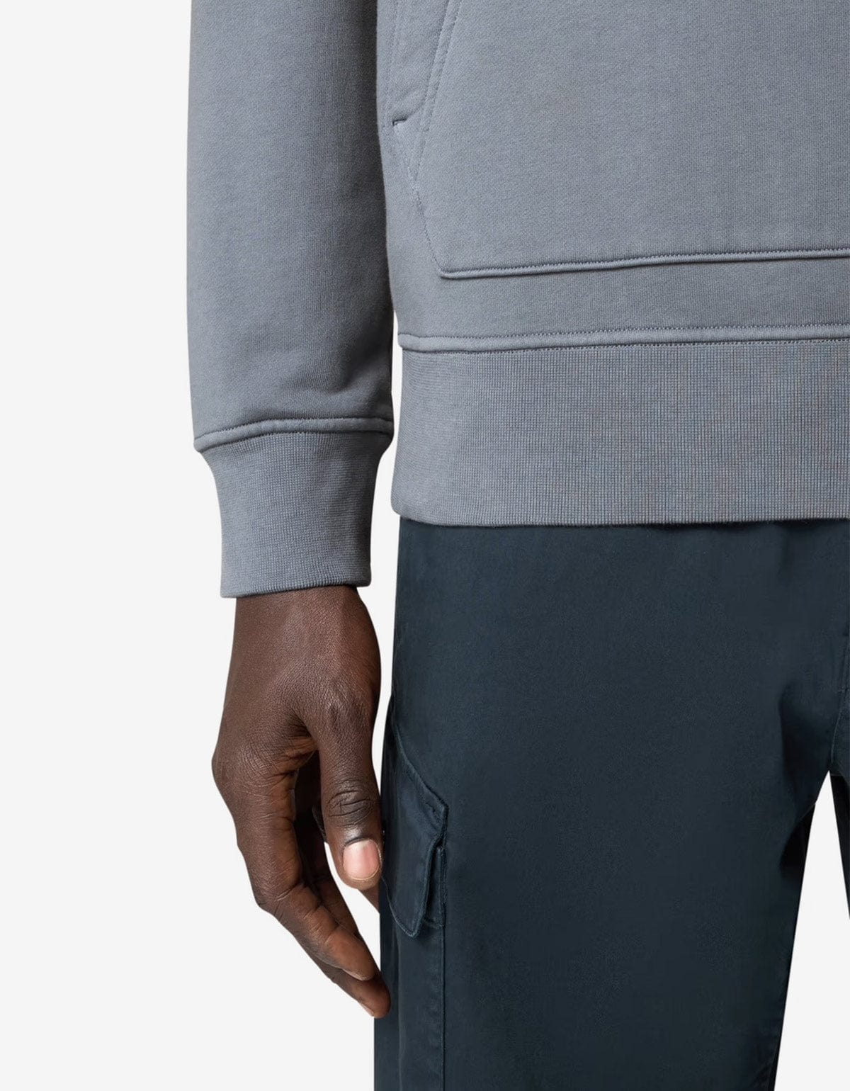 Stone Island Avio Blue Hoodie