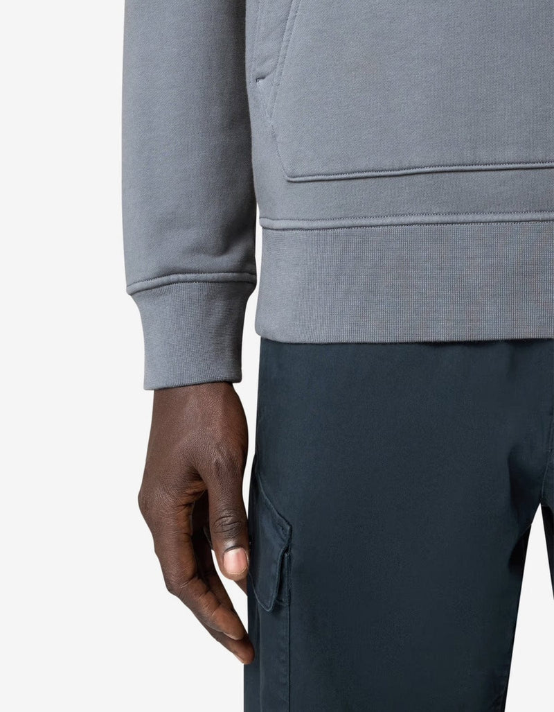 Stone Island Avio Blue Hoodie