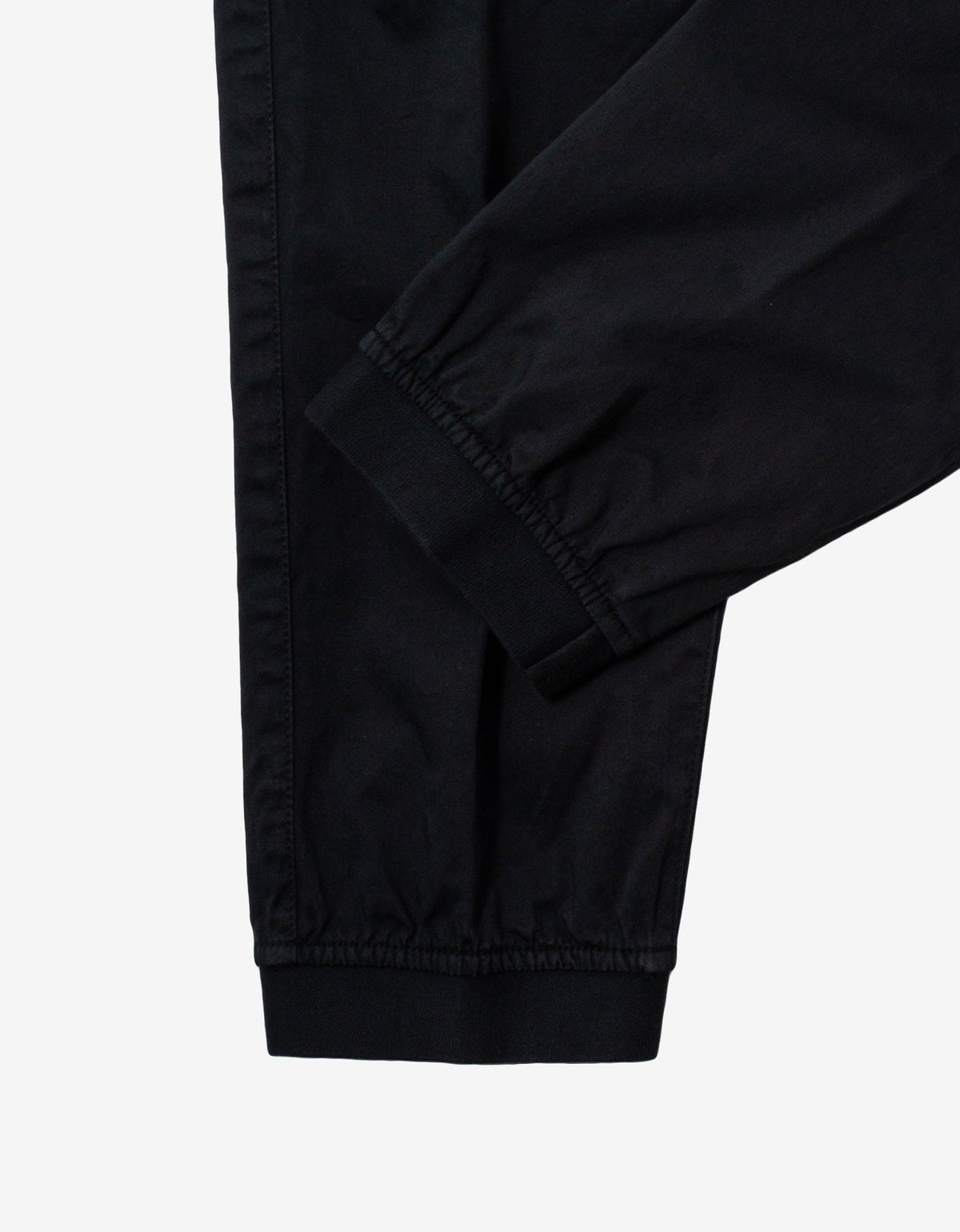 Stone Island Black Garment Dyed Cargo Trousers
