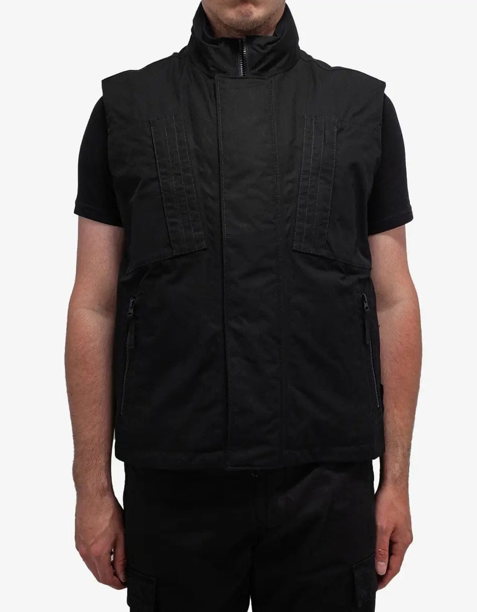 ストーンアイランド Ghost O-Ventile ダウンベスト ブラック M