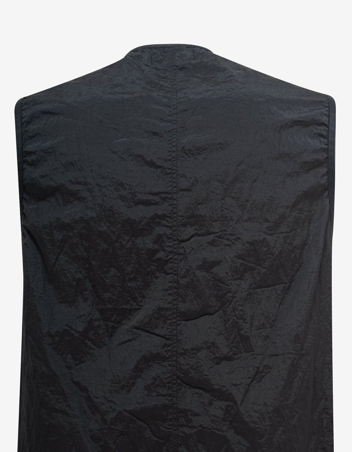 Stone Island Black Nylon Metal Gilet