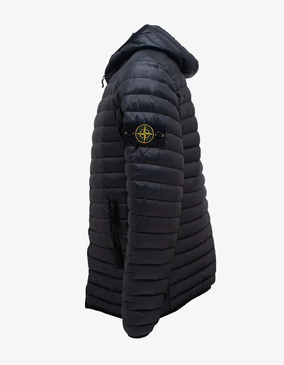 Stone island mens down jacket discount
