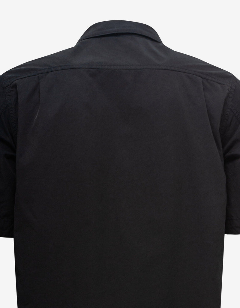Stone Island Black Short Sleeve Overshirt