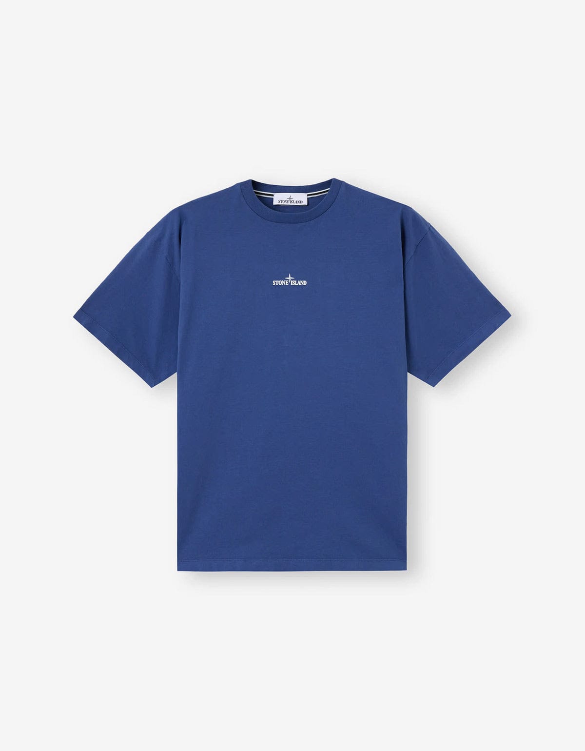 Stone Island Blue Compass Camo Print T-Shirt
