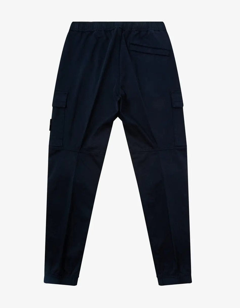 Stone island blue cargo pants discount