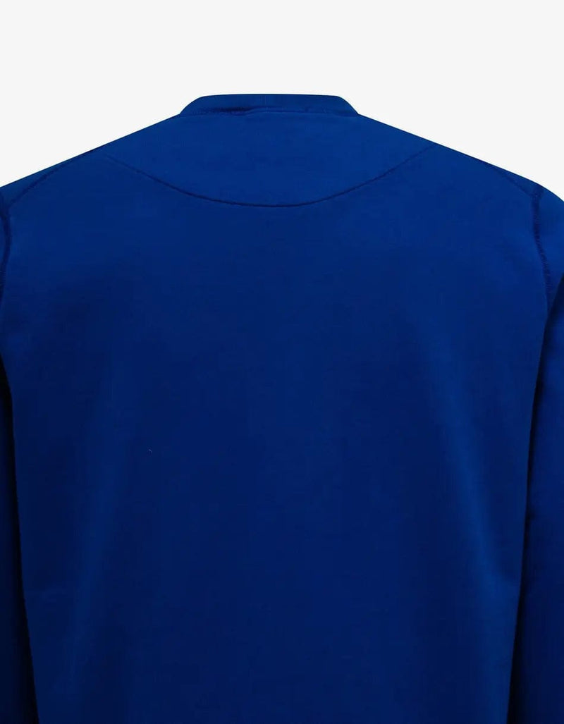 Stone Island Blue Garment Dyed Sweatshirt