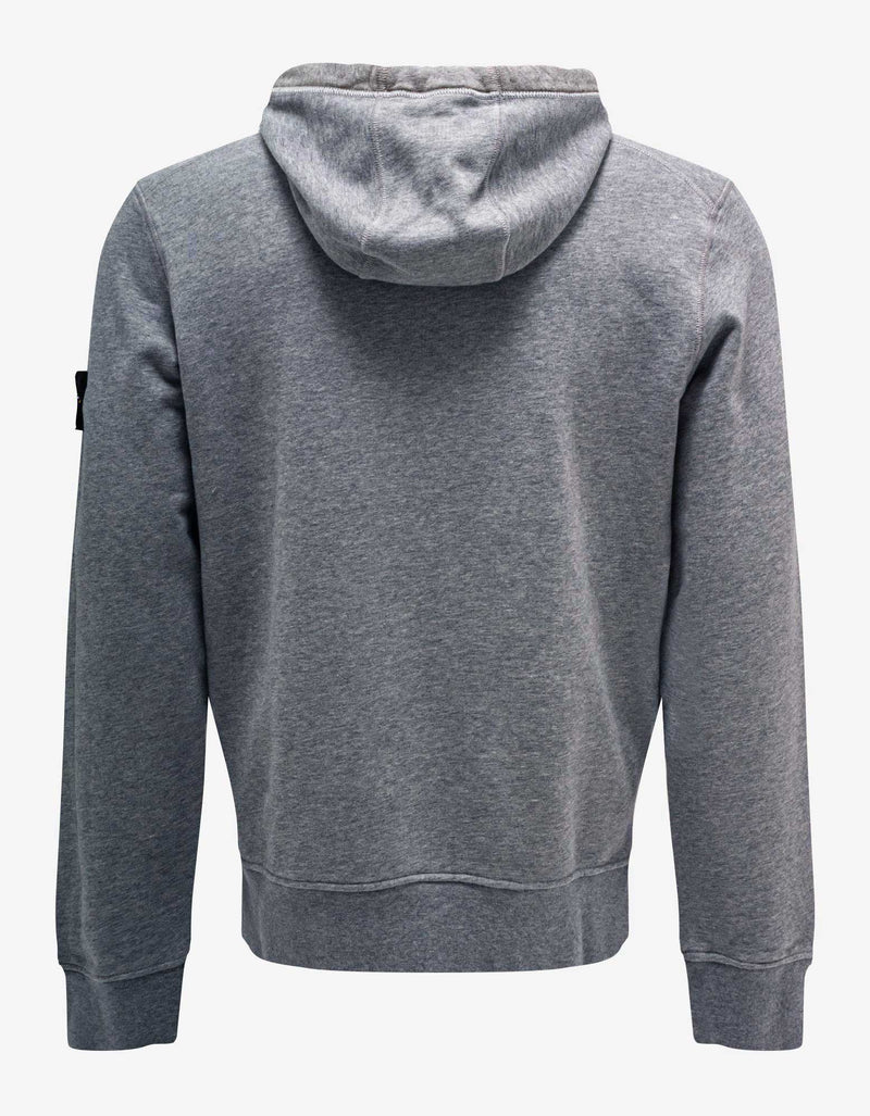 Stone Island Dust Grey Compass Logo Hooded Tracksuit