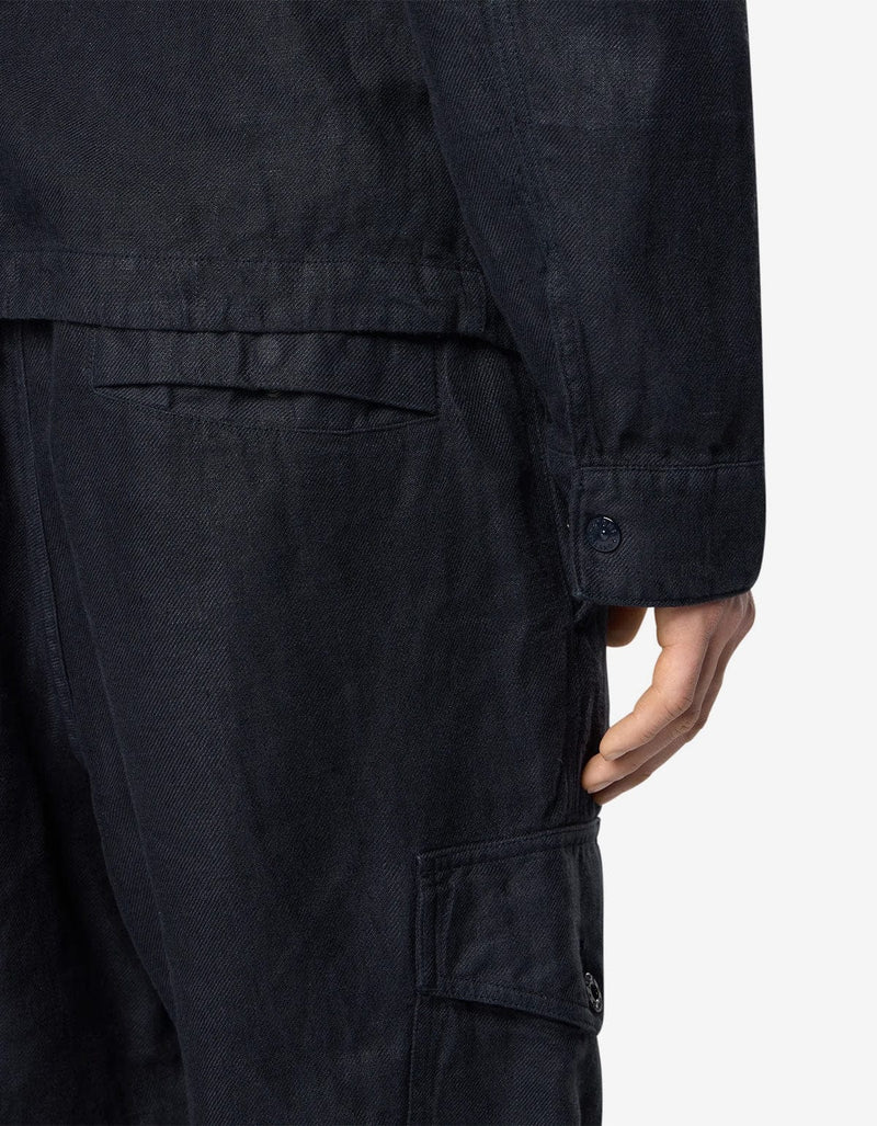 Stone Island Ghost Blue Cargo Trousers