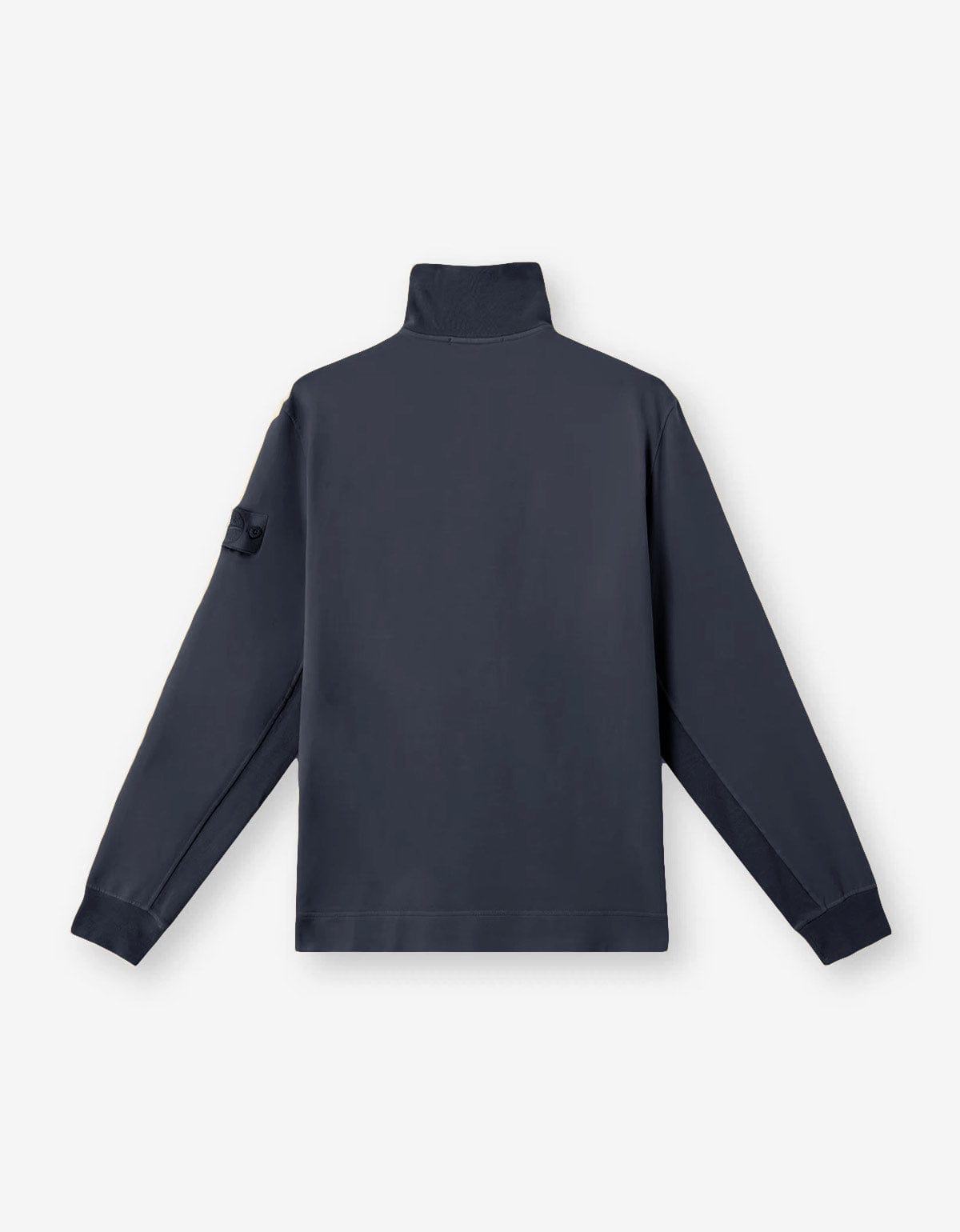 Stone Island Ghost Blue Half-Snap Sweatshirt – Zoo Fashions