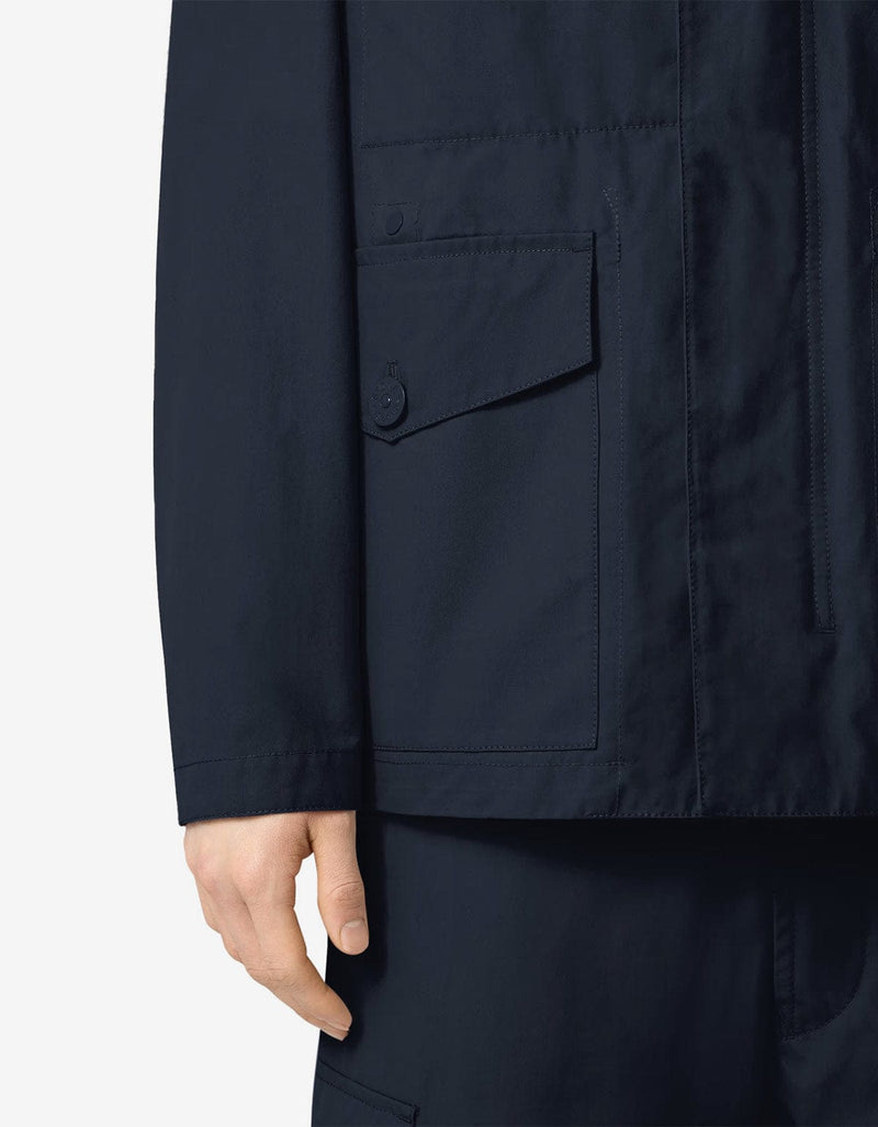 Stone Island Ghost Blue Weatherproof Blazer Jacket