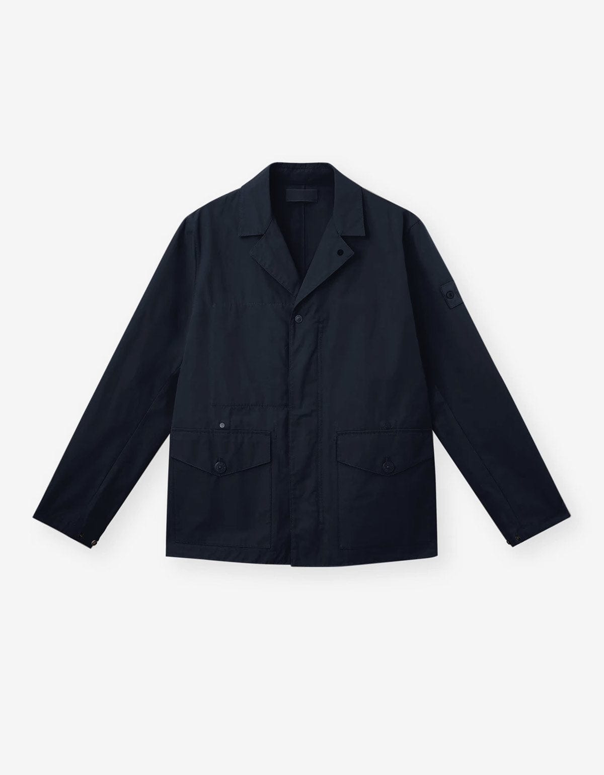 Stone Island Ghost Blue Weatherproof Blazer Jacket