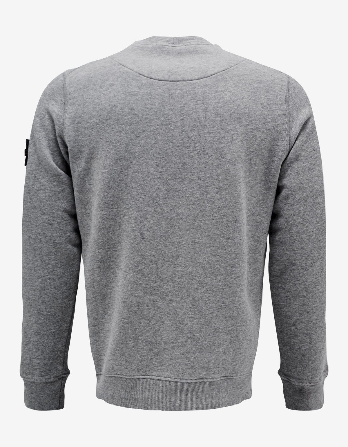 Stone Island Grey Compass Badge Sweatshirt