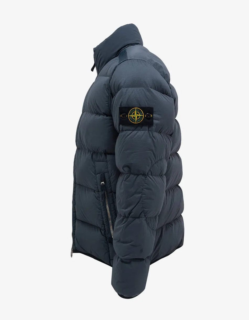 Stone Island Grey Down Jacket Zoo Fashions