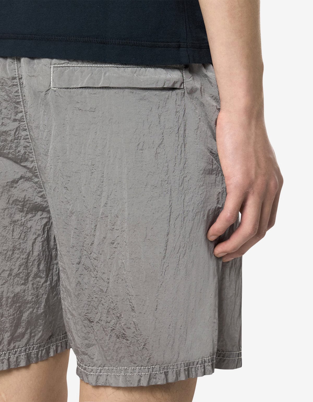 Stone Island Grey Nylon Metal Swim Shorts – Zoo Fashions