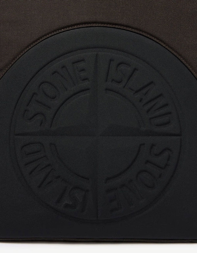 Stone Island Grey Resin Treated Cordura 1500 Backpack