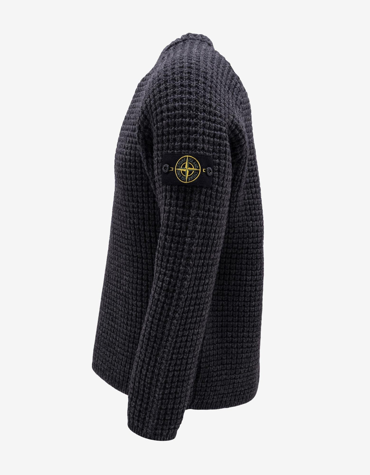 Stone Island Grey Waffle Sweater