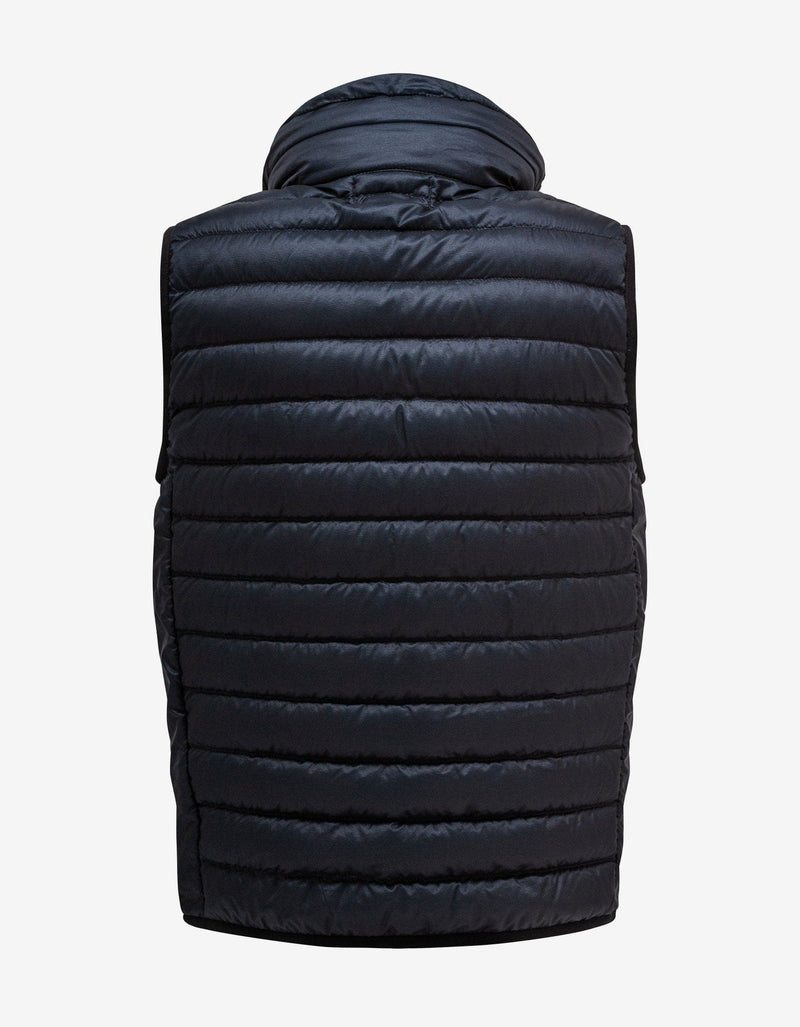 Stone Island Navy Blue Bio-Based Ripstop Nylon Down Gilet