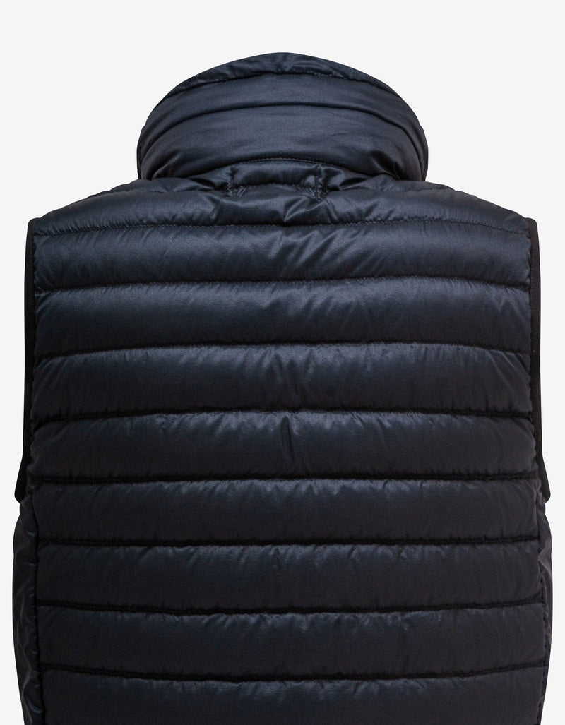 Stone Island Navy Blue Bio-Based Ripstop Nylon Down Gilet