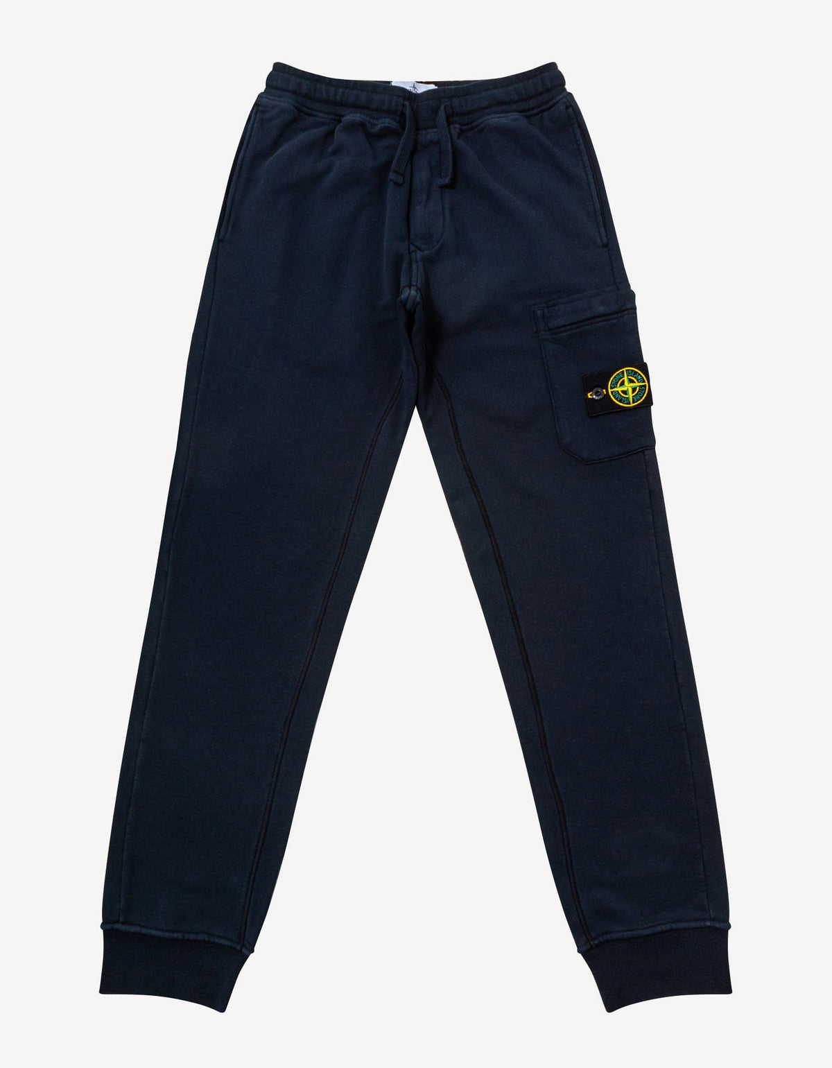 Stone Island Navy Blue Compass Logo Hooded Tracksuit