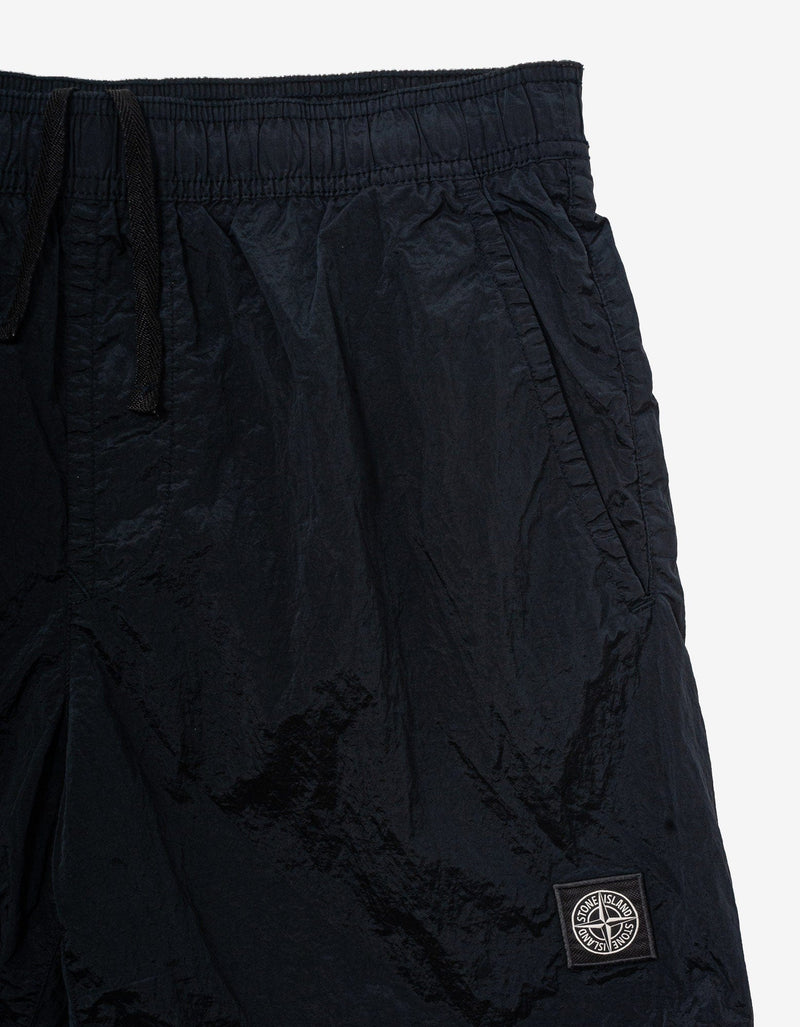 Stone Island Navy Blue Nylon Metal Swim Shorts
